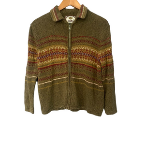 Vintage Nordic Cardigan – Size Small -Tiara